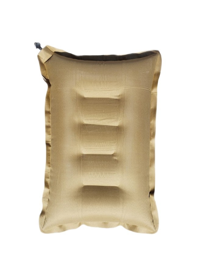 RAV Soft Fabric Travelling Pillow, Cotton air Pillow. Lightweight, Portable, Washable, Suitable for All Best Home, Office, Airplane, and Cars Camping (Color- Brown).Pack of 1 - Image 4